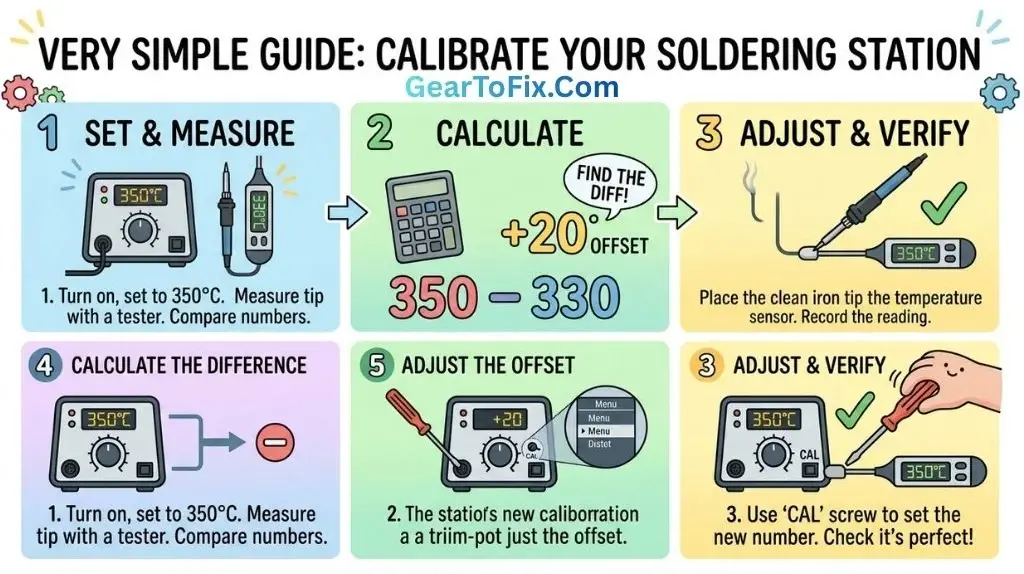 Calibrating A Soldering Station