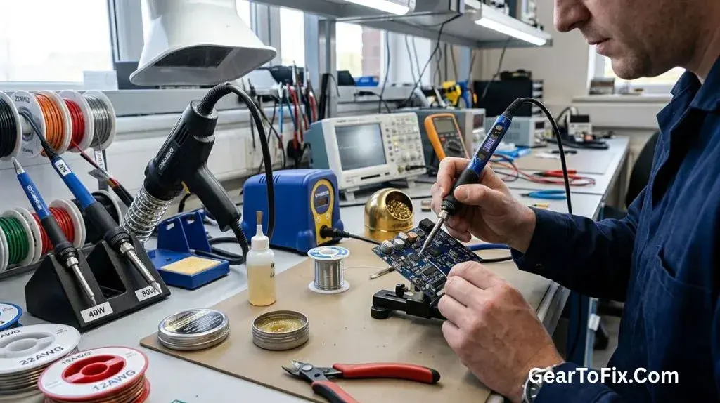 What Wattage Soldering Iron Do I Need for electronics work